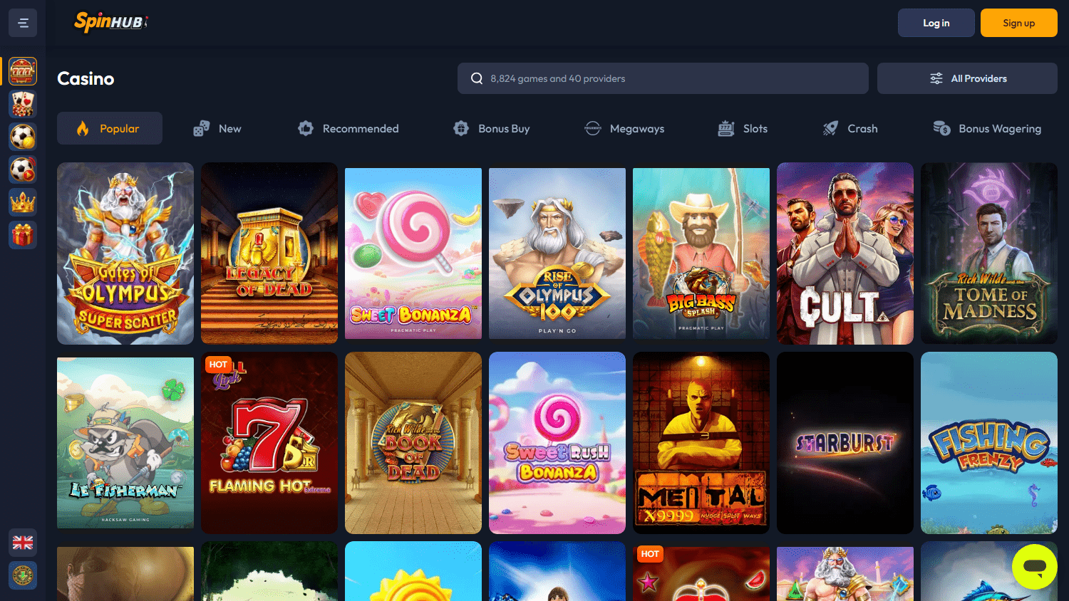 SpinHub_Casino_game_gallery_desktop