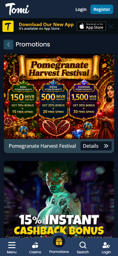 Tomi.club_Casino_promotions_mobile