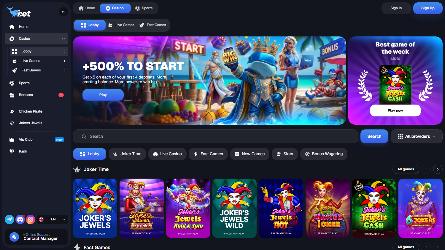 WhaleBet_Casino_game_gallery_desktop