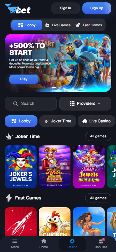 WhaleBet_Casino_game_gallery_mobile