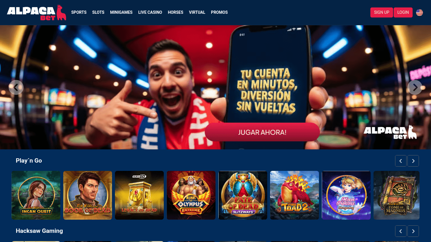 Alpacabet_Casino_homepage_desktop