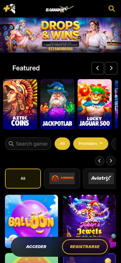 El_Ganador_Casino_game_gallery_mobile
