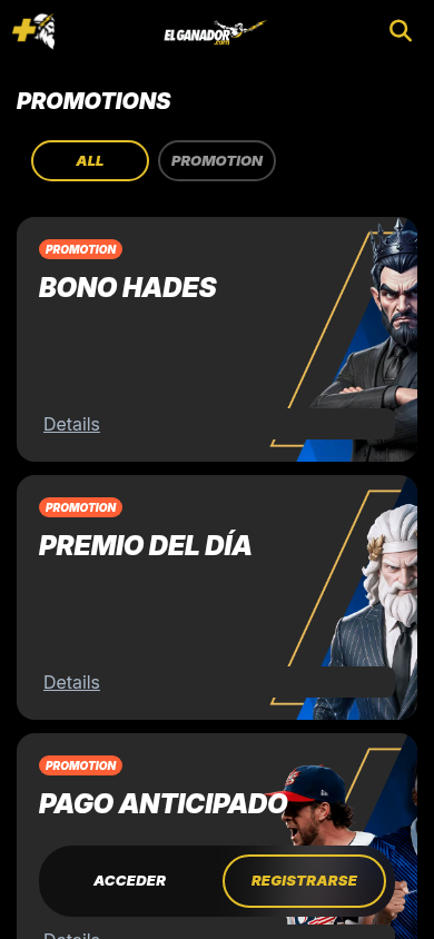El_Ganador_Casino_promotions_mobile