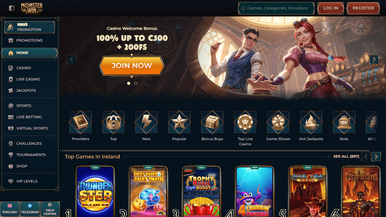monsterwin_casino_homepage_desktop