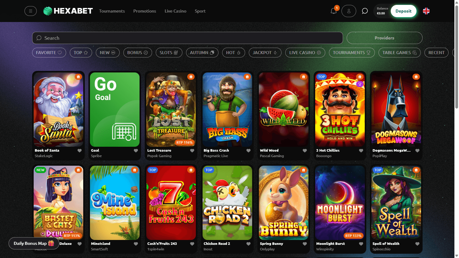 Hexabet_Casino_game_gallery_desktop