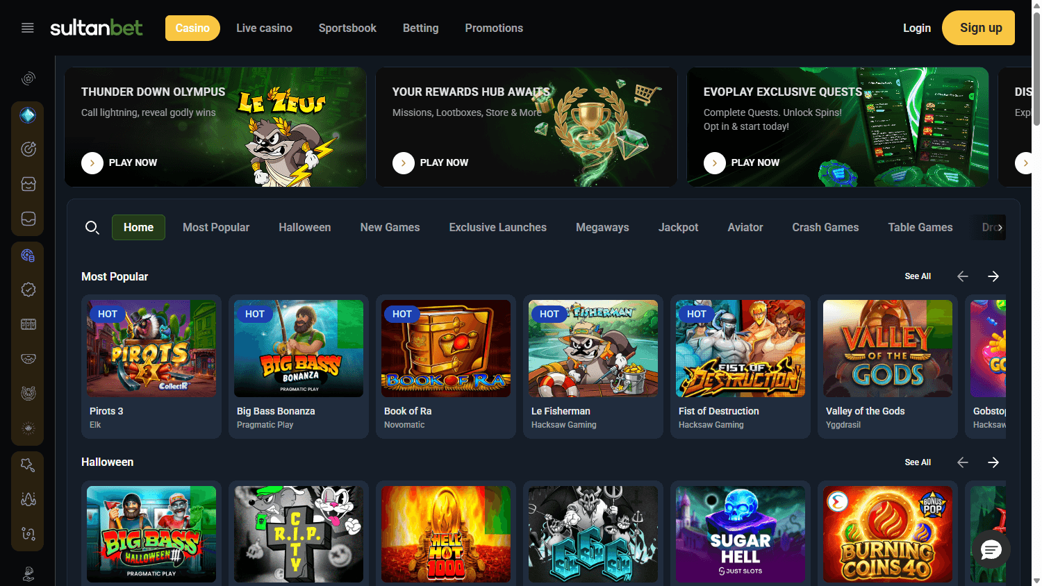 Sultanbet_Casino_game_gallery_desktop