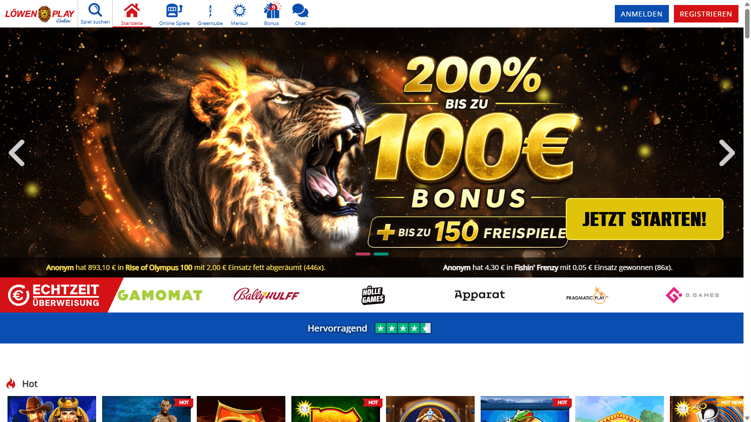 löwen_play_casino_homepage_desktop