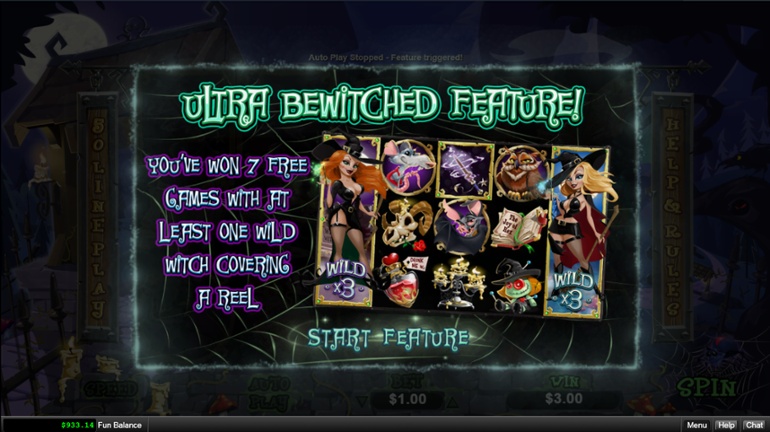 Bubble Bubble 2 win with Ultra Bewitched feature