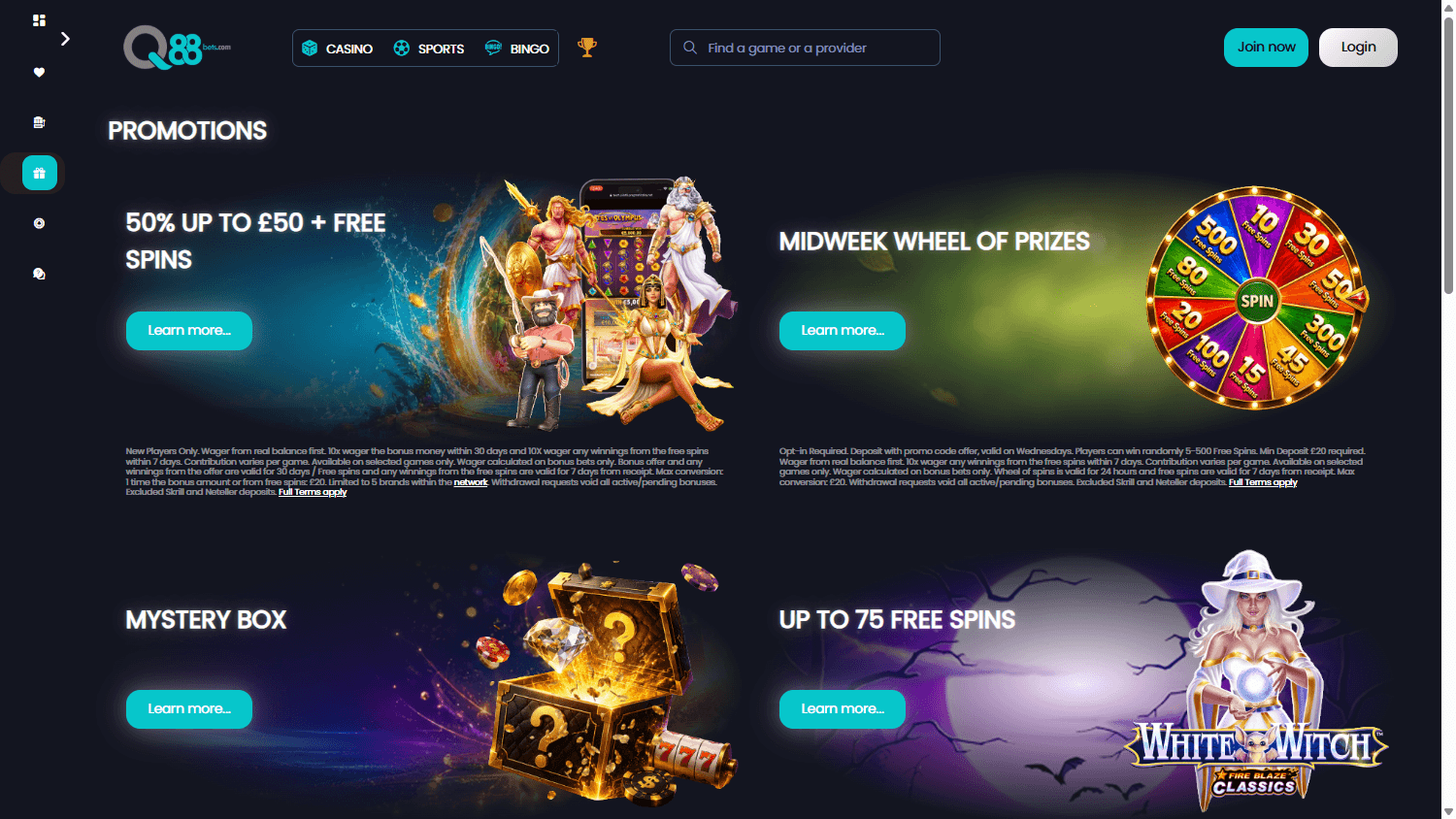 Q88Bets_Casino_promotions_desktop