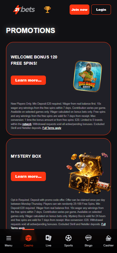 21bets_casino_promotions_mobile