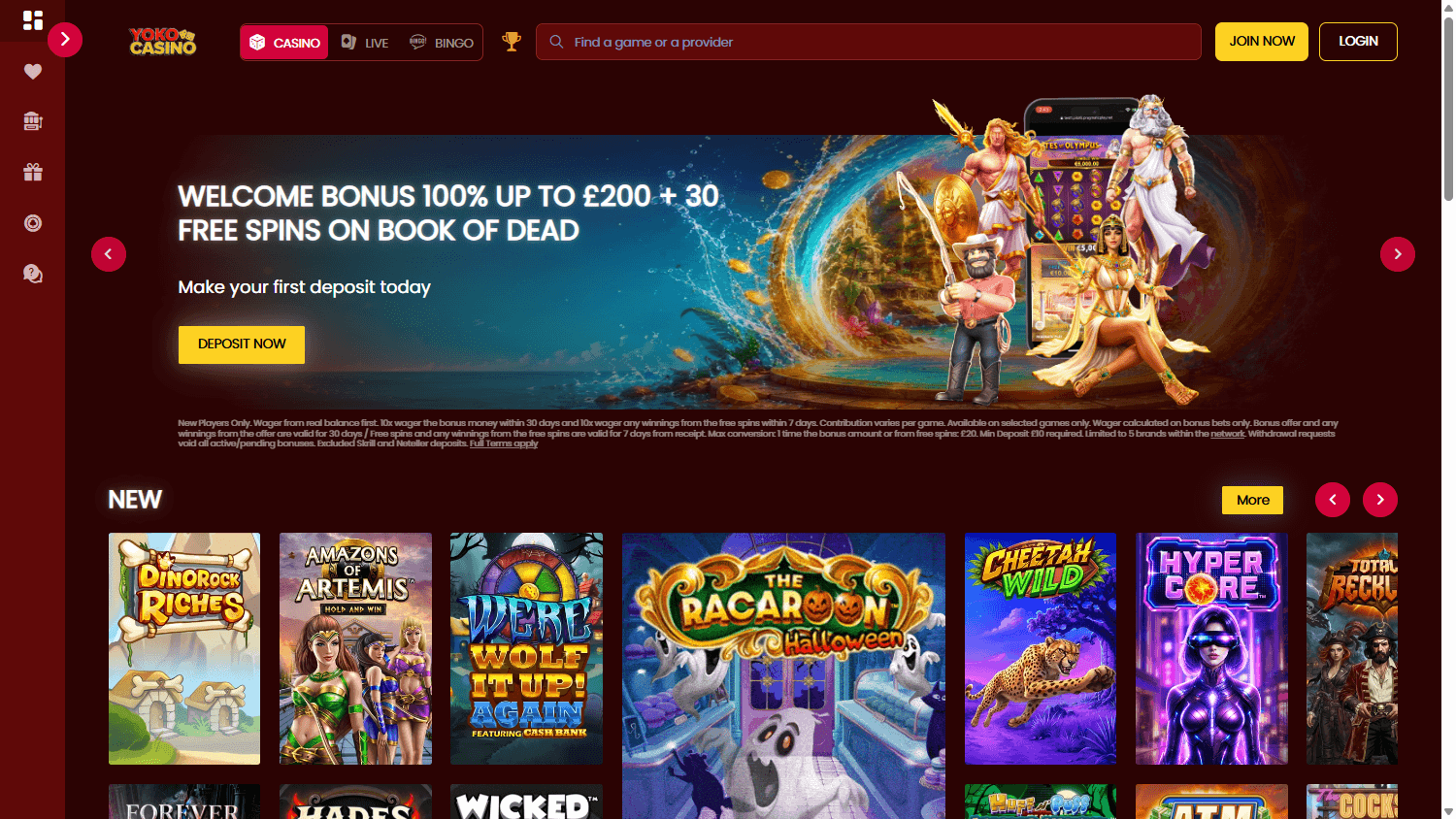 yokocasino_homepage_desktop