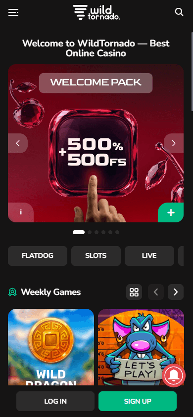 WildTornado_Casino_homepage_mobile