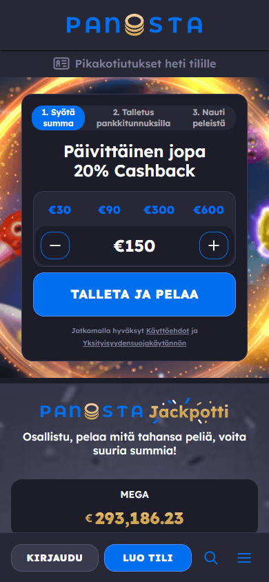 panosta_casino_homepage_mobile