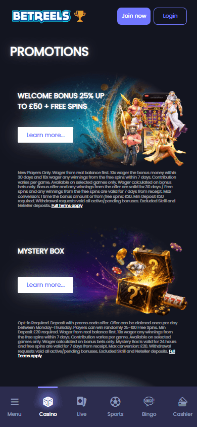 Betreels_Casino_promotions_mobile