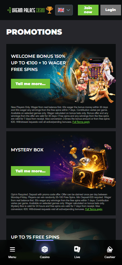 Dream_Palace_Casino_promotions_mobile
