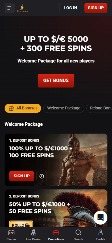rollero_casino_promotions_mobile