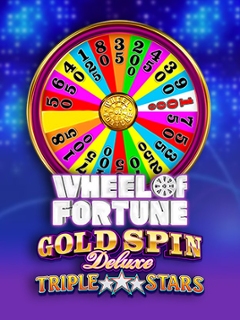 Wheel of Fortune Gold Spin Deluxe Triple Stars