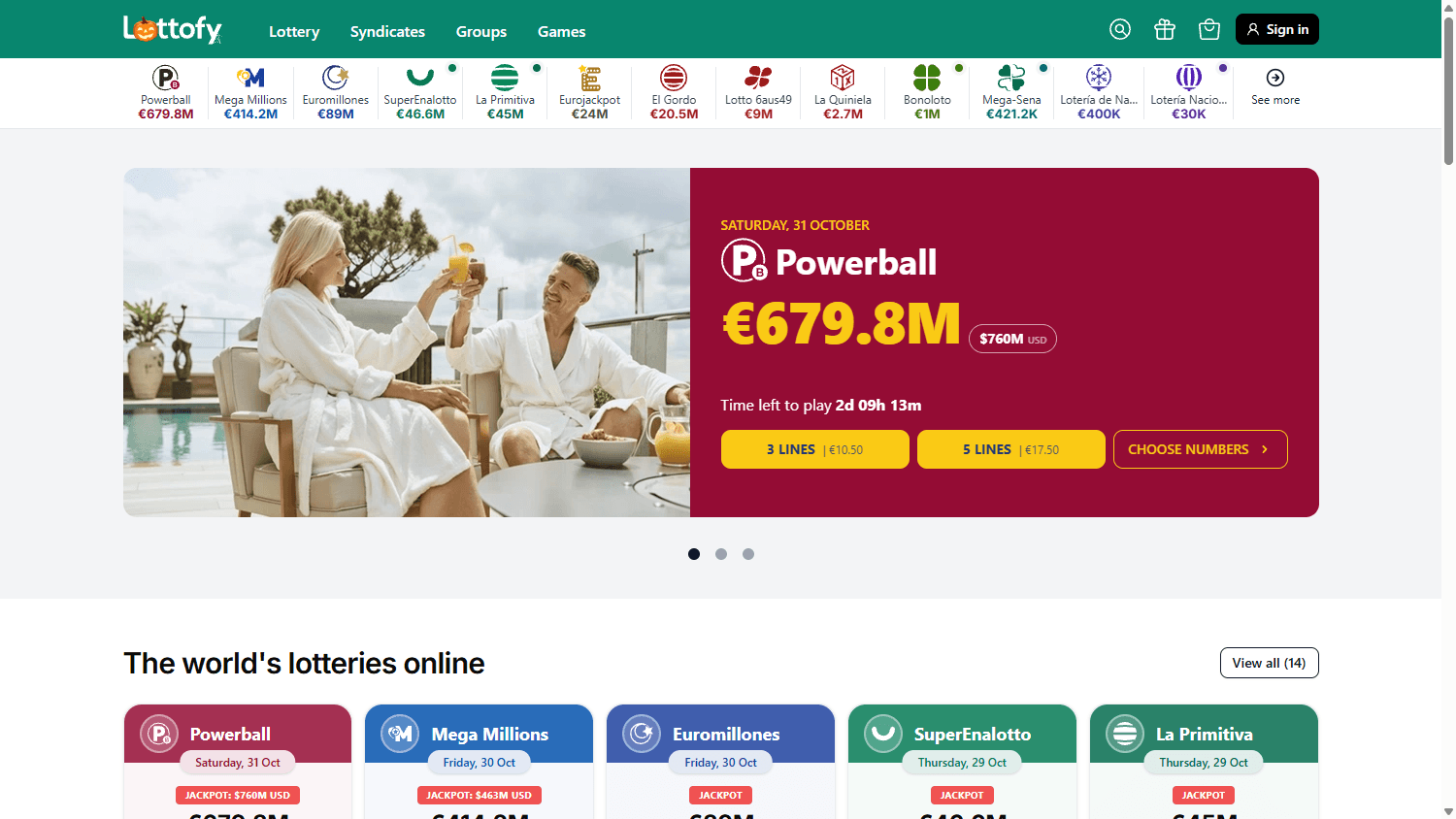 lottofy_casino_homepage_desktop