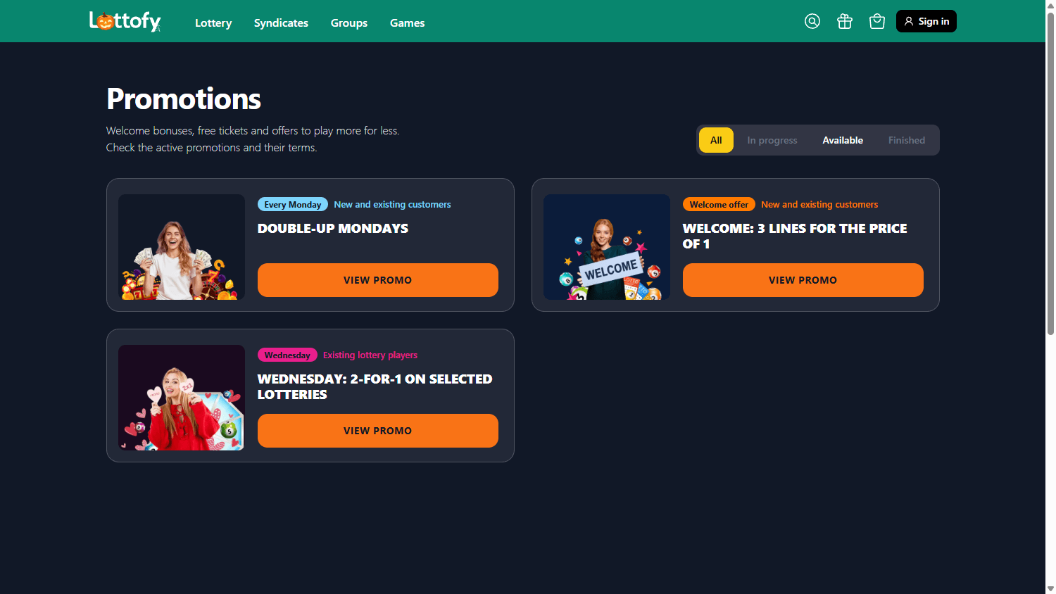 lottofy_casino_promotions_desktop