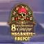 8 Golden Skulls of Holly Roger Megaways