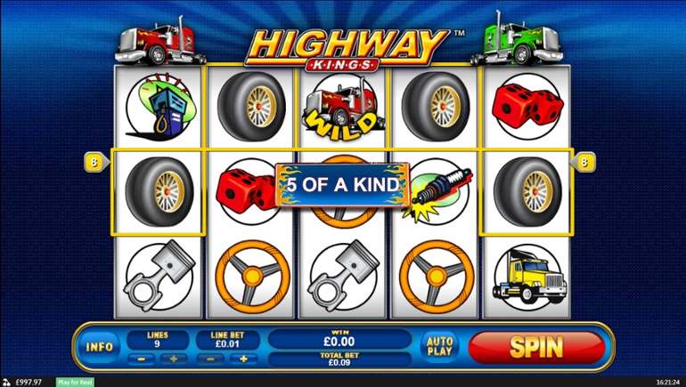 Highway Kings & 5 of a kind win