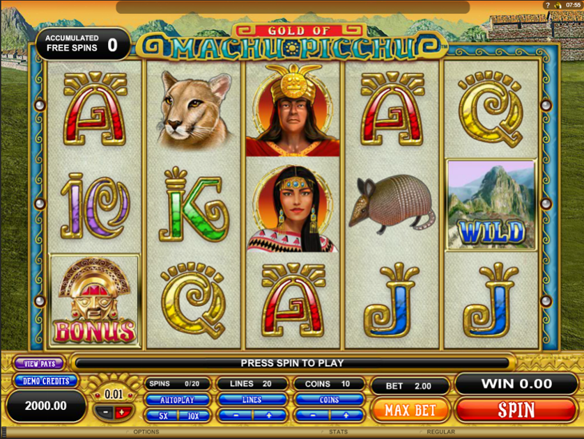 Gold of Machu Picchu Free Slots.png