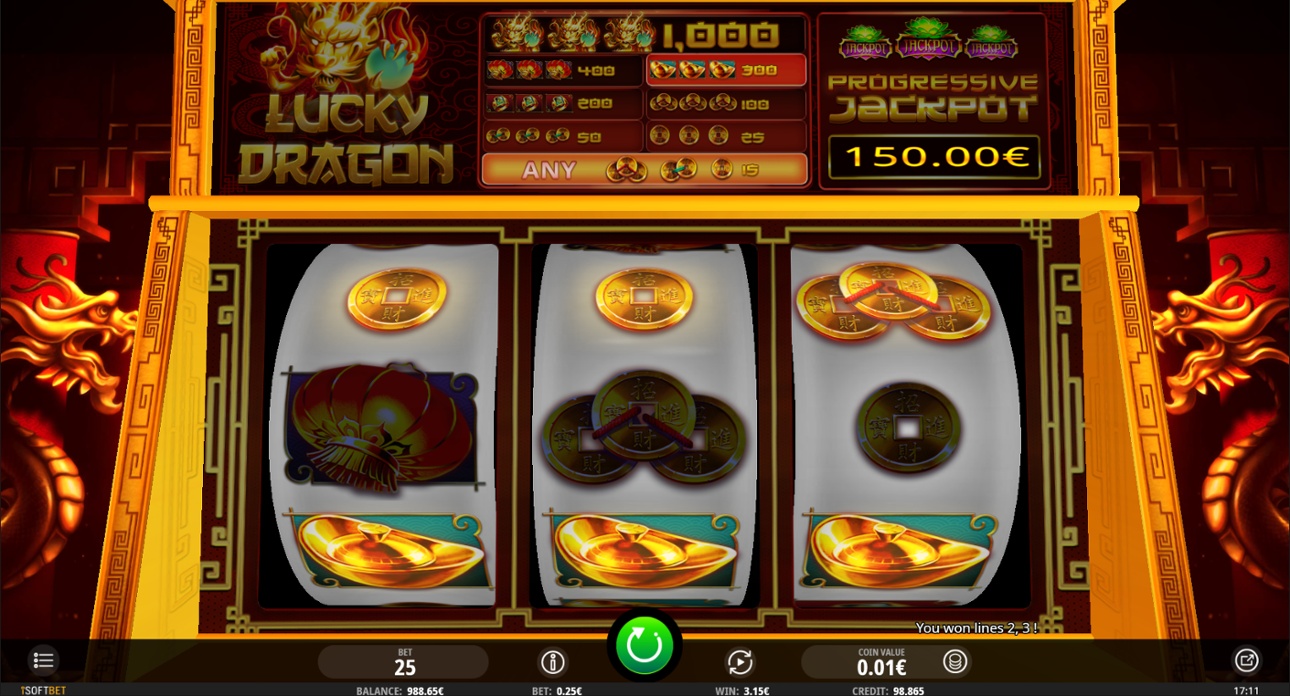 Lucky Dragon high paying symbol win