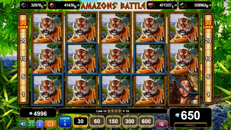 Amazon's Battle slot big win