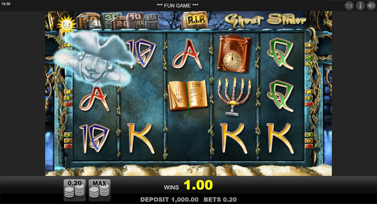 Ghost Slider cascade system win