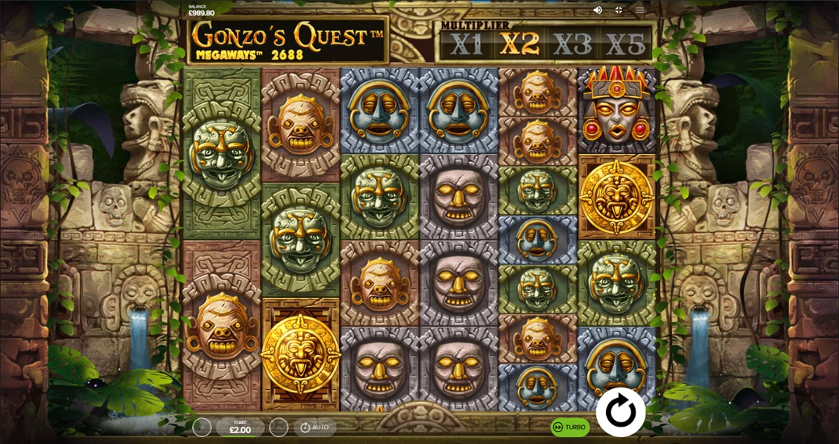 Gonzo's Quest Megaways & Earthquake feature