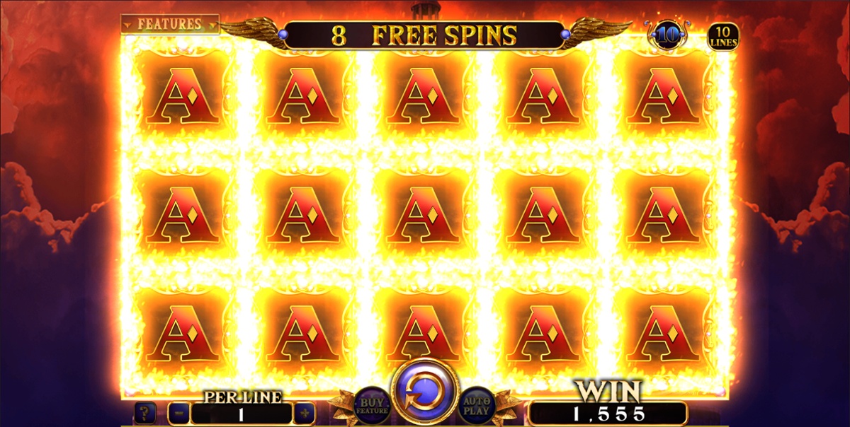 Book of Demi Gods II expanding symbol big win