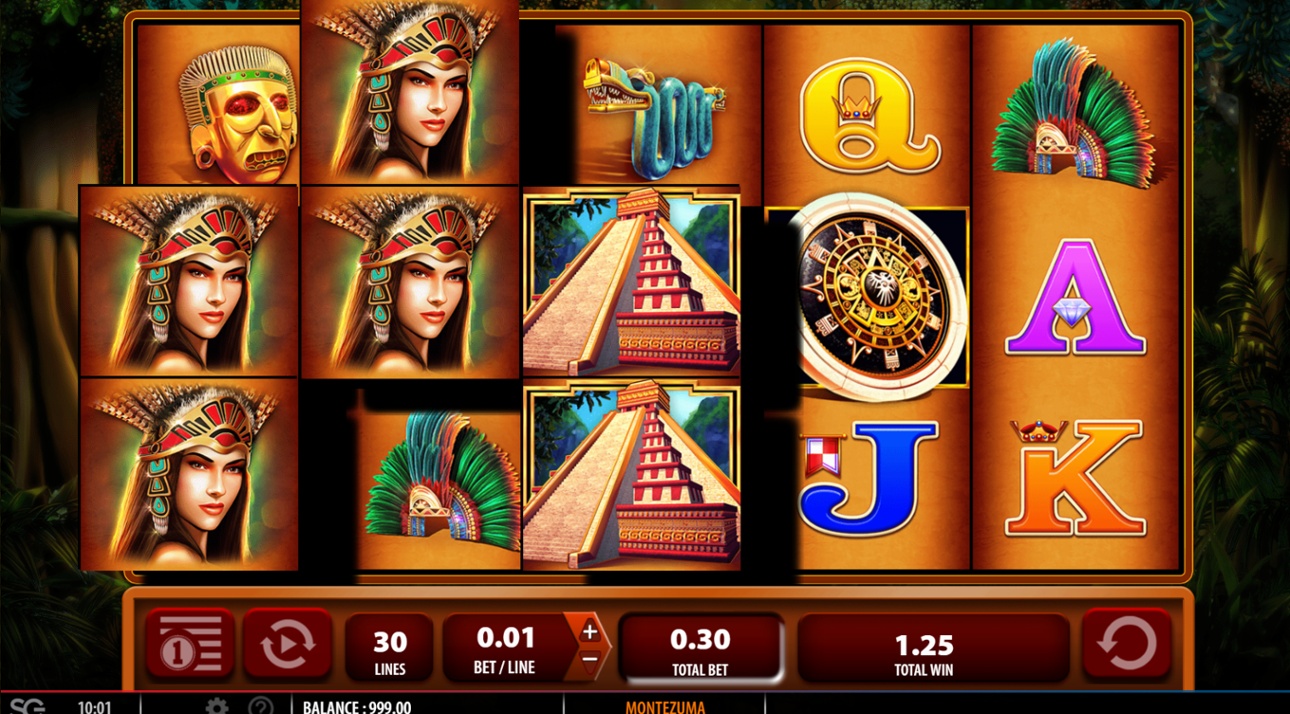Montezuma slot win