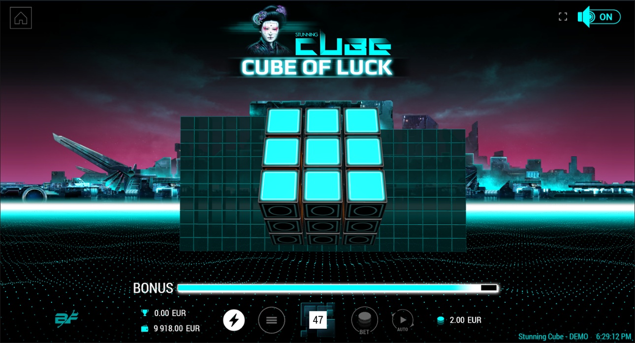 Stunning Cube feature Cube of Luck
