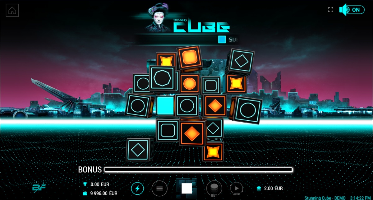 Stunning Cube slot with unique reels system