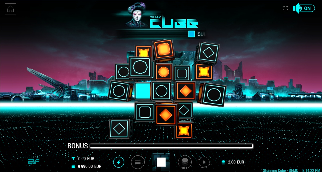 Stunning Cube slot with unique reels system