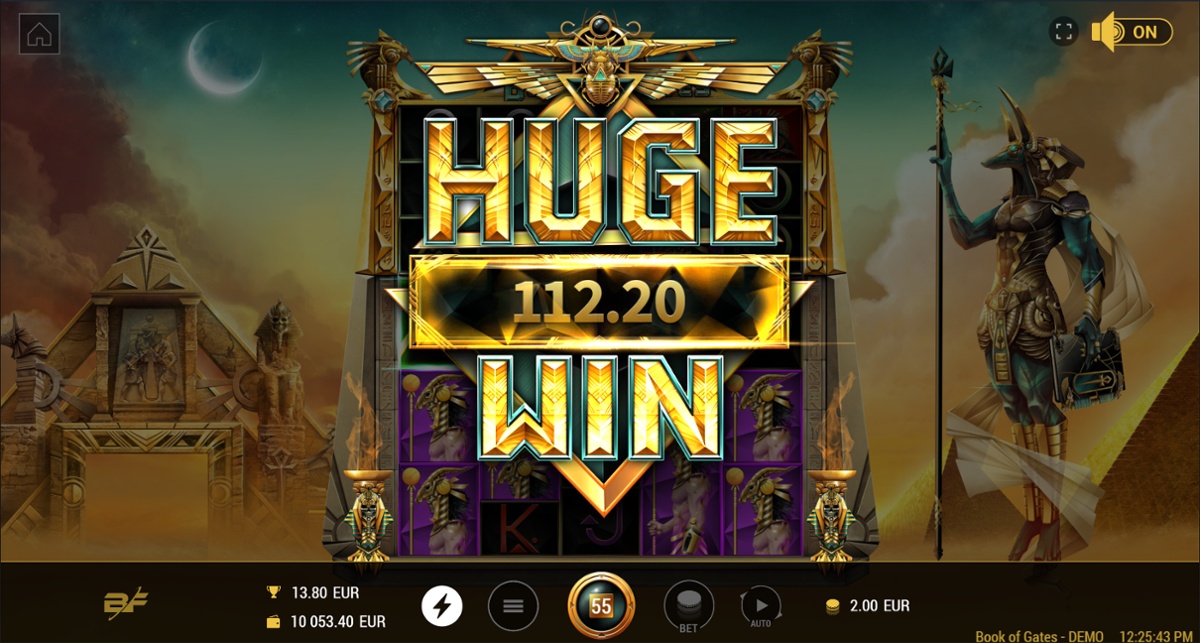 Book of Gates big win