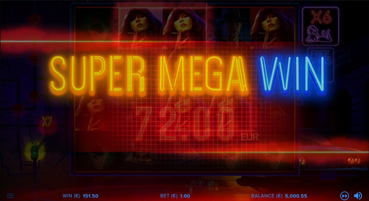 Cash Noire slot big win