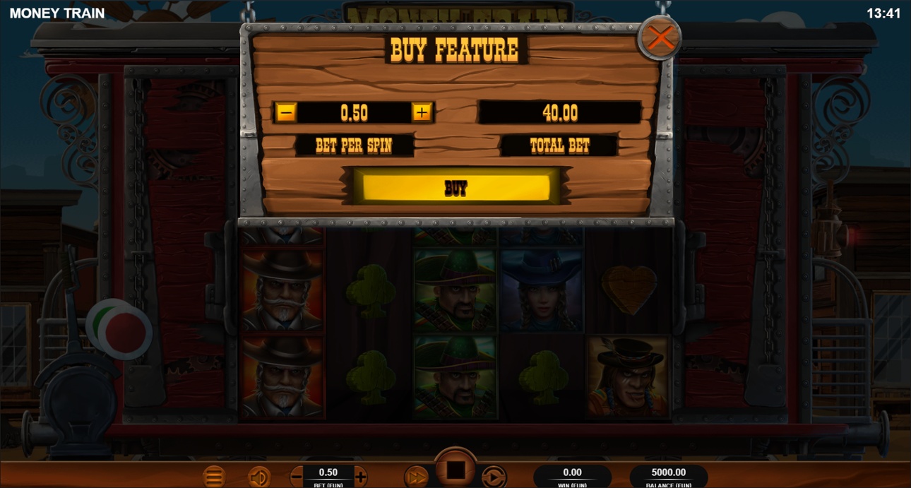 Money Train slot Feature buy-in