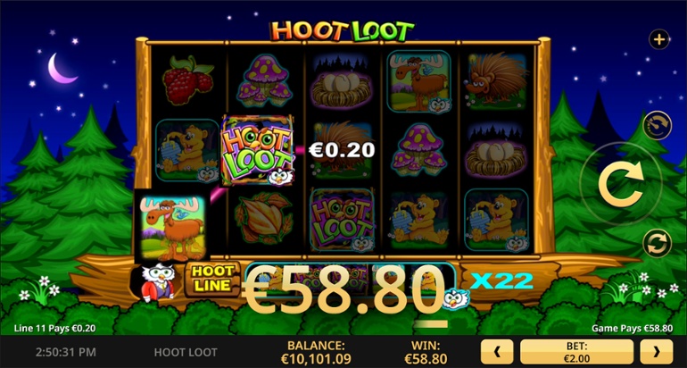Hoot Loot big win