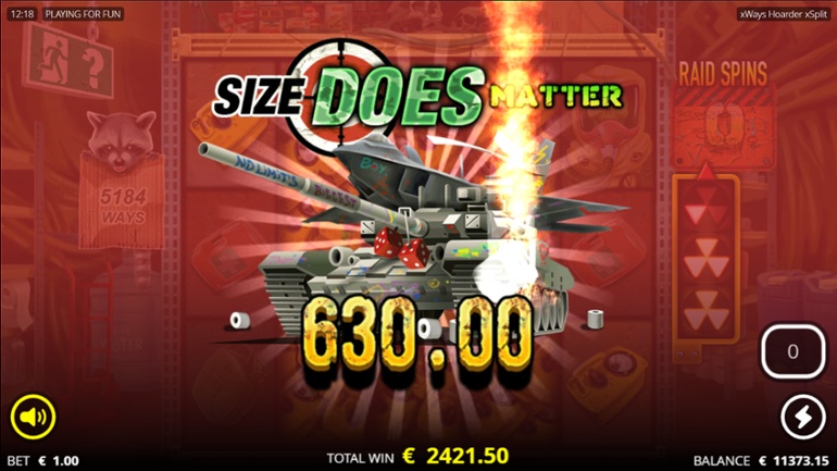 Hoarder slot big win