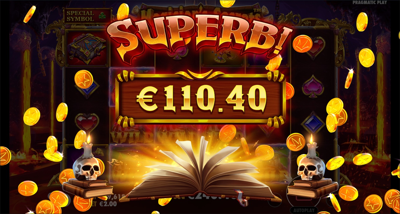 Magician's Secrets slot Big win