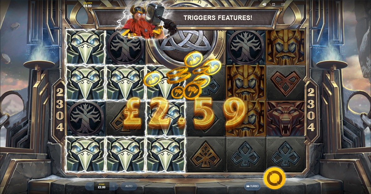 Thor's Vengeance slot win