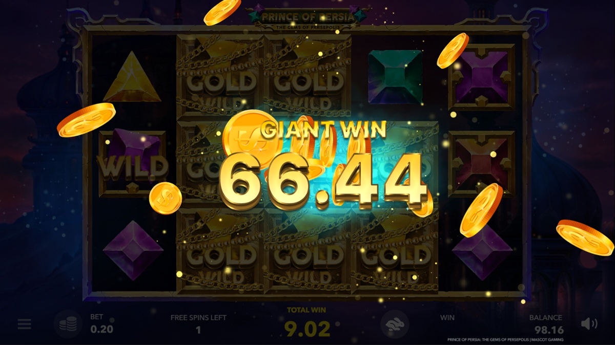 Prince of Persia slot big win