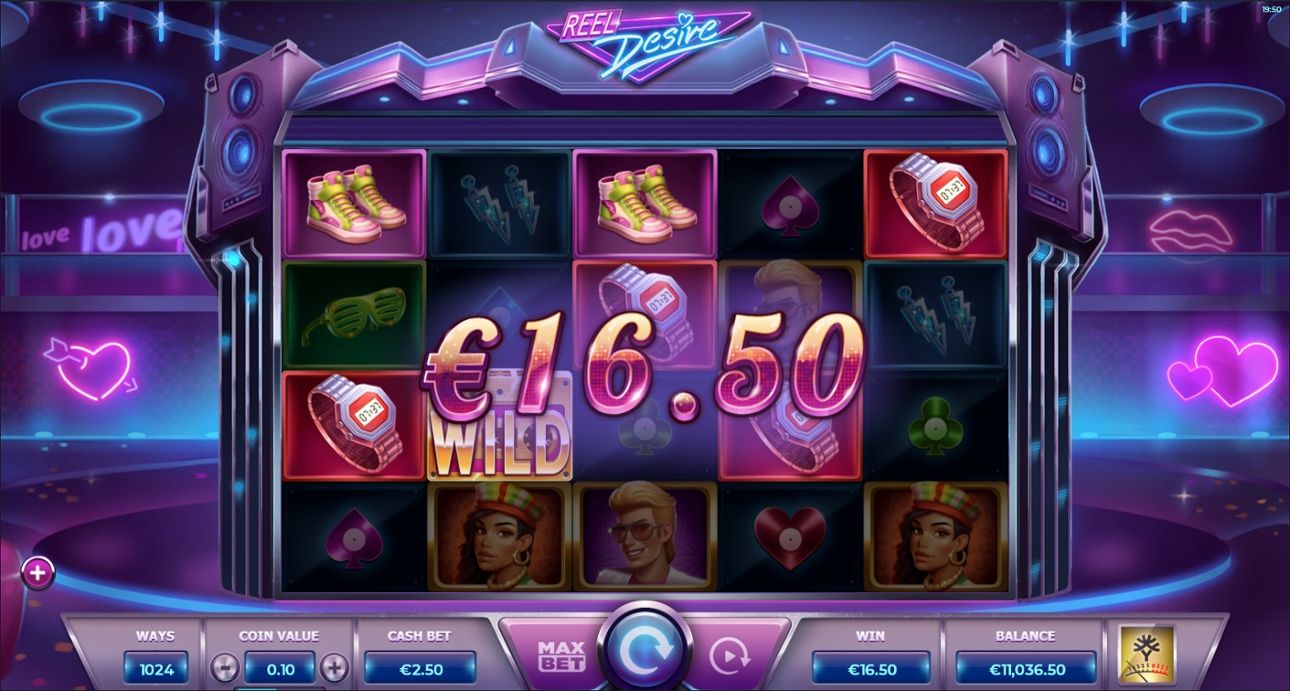 Reel Desire slot win