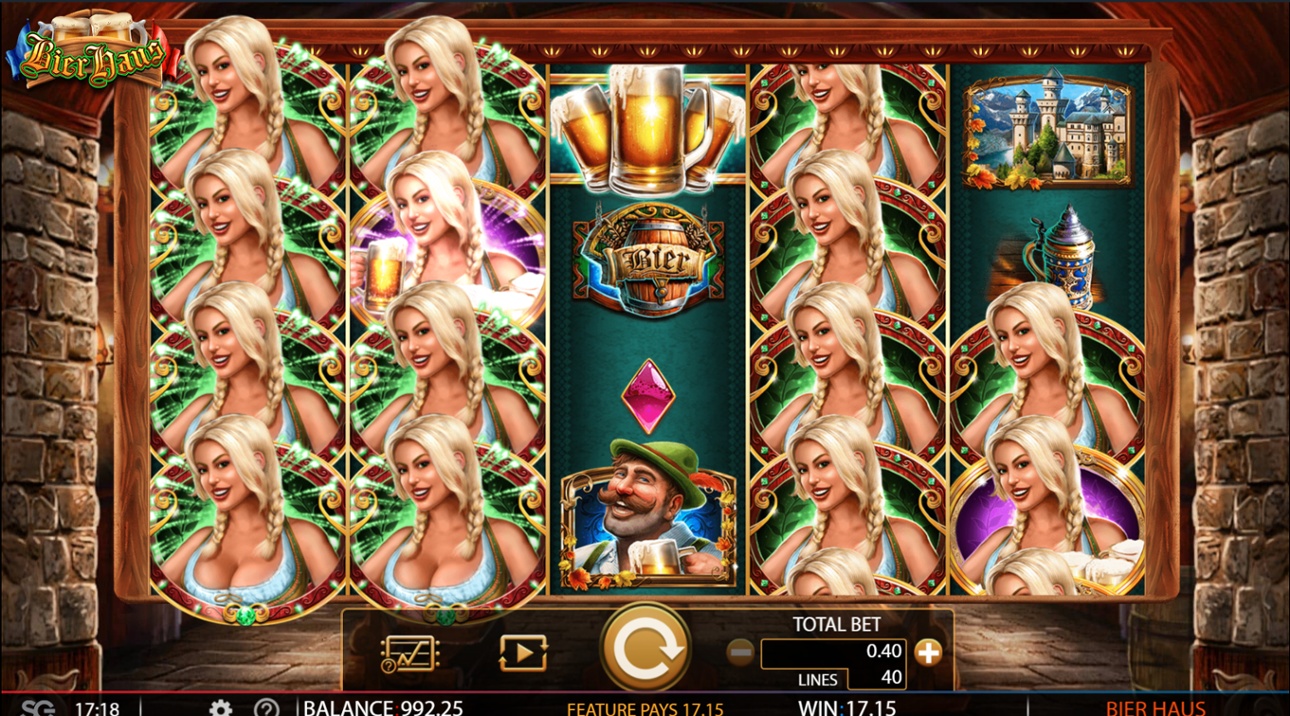 BierHaus slot & 20 Free spins win
