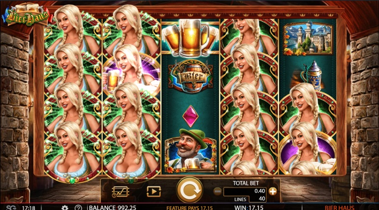 BierHaus slot & 20 Free spins win