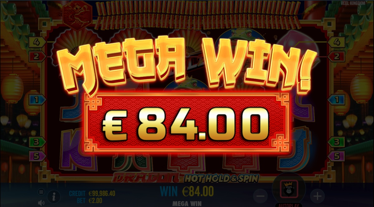 Dragon Hot Hold & Win - Mega win