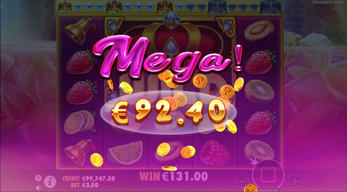 Juicy Fruits slot & Mega win