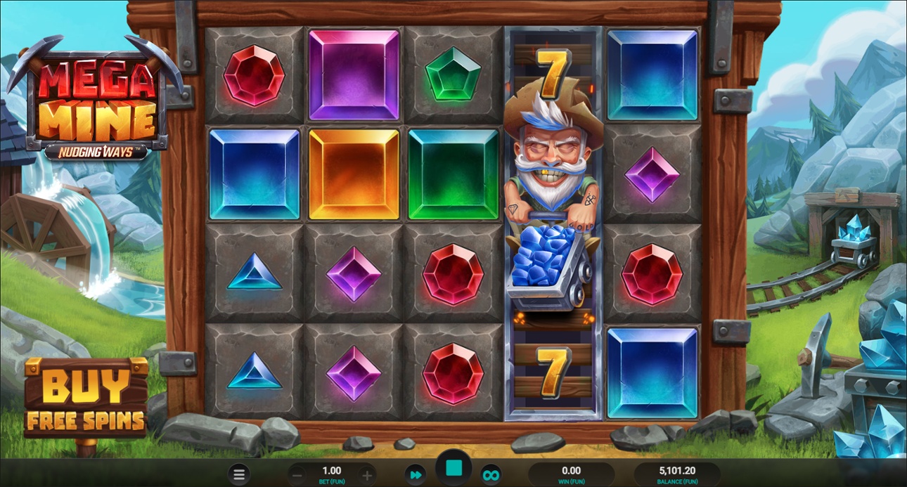 Mega Mine slot & Mystery Stack