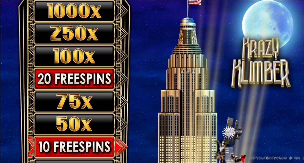 Krazy Klimber bonus feature